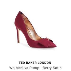 Ted Baker Berry Satin Pumps